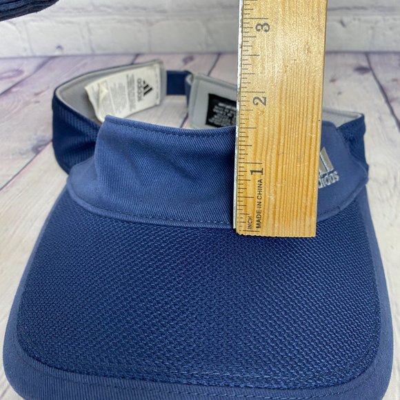 Adidas Golf Hat Women Cap Visor Strap Back Blue One Size Fits All Embroidered - Picture 10 of 10